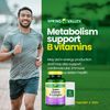 Super Vitamin B-Complex Tablets 250 + Spring Super Vitamin B-Complex Tablets Dietary Supplementt Bundle Exclusive Better Ligth&Spring Guide