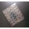 Set of 10 Pcs with Slit for false nails, Double Sided Tape, Recommended Super Strong Double Sided Tape, Nail Glue, Adhesive Gummies for Nail Tips, Double-sided Gel