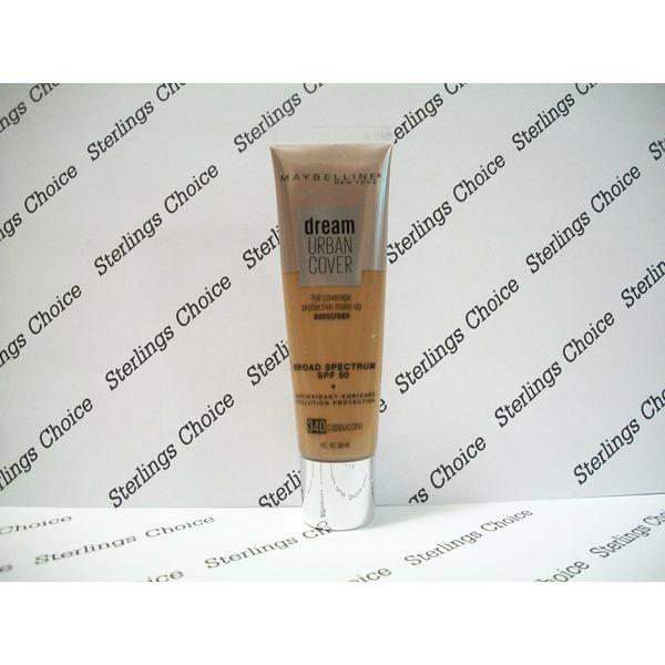 Maybelline Dream Urban Cover Full Coverage Makeup #340 Cappuccino