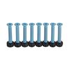 Cal 7 Standard 1.25" Light Blue Skateboard Hardware Set