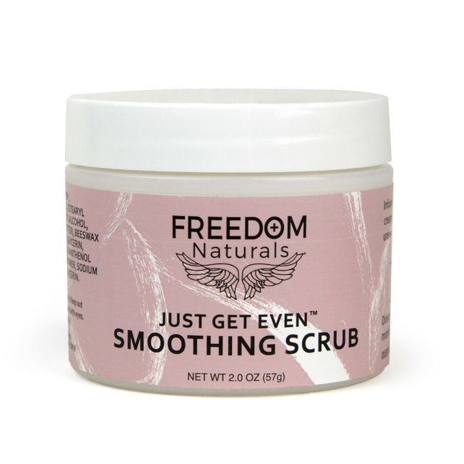 FREEDOM Naturals Just Get Even Smoothing Scrub