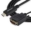 StarTech.com USB-C to DVI Cable – 3 ft / 1m – 1080p – 1920x1200 – USB-C DVI Monitor Cable – USB C Cable – Computer Monitor Cable