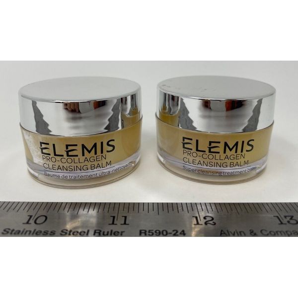 Authentic 2 Pack Elemis Pro-Collagen Cleansing Balm 0.7oz / 20g New Ships Free