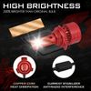 HIR2 9012 LED Headlight High Low Beam Bulbs Conversion Kit Canbus CSP 6000K