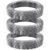 Razor Wires 147ft Razor Wire 3-Roll Double Spiral Galvanized for Garden