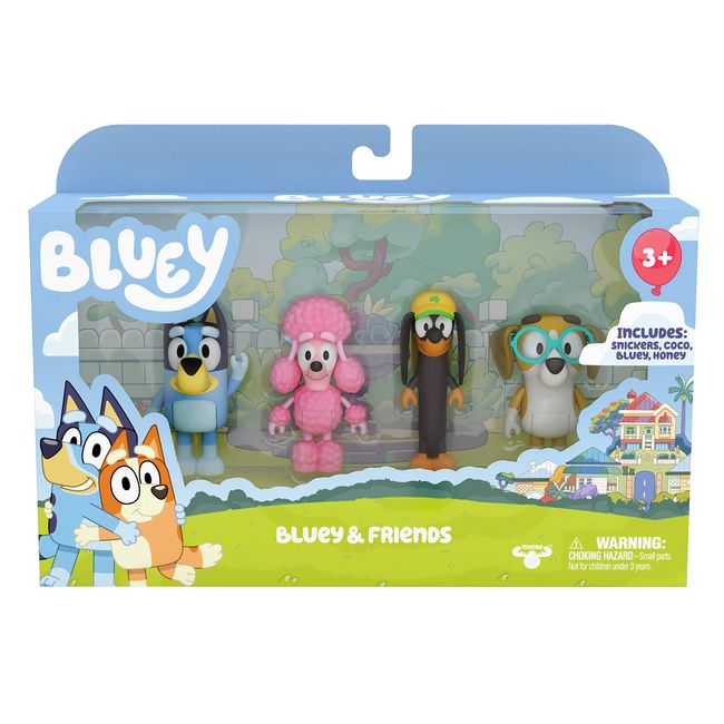 Bluey Family Home - Bluey 2.5-3 Figure with Home Playset 