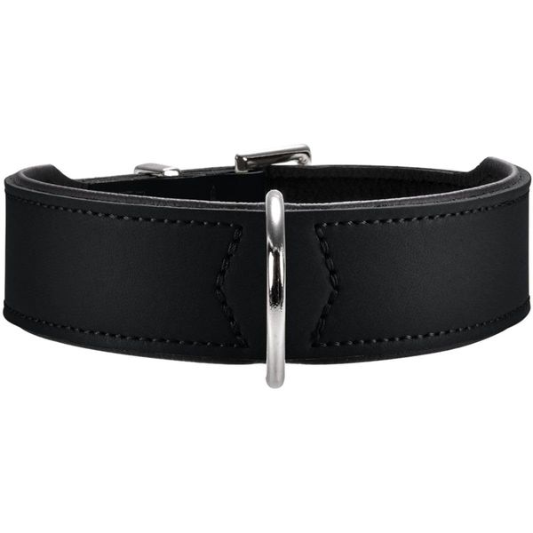 Hunter Hundehalsband Basic, 47-54 cm, black