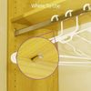 156Pcs Nickel Plated Shelf Support Pins - 6 Styles Home Organization Solution