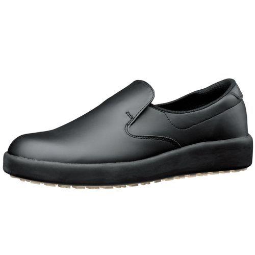 Midori Hi Grip H-700N Men's Slip Resistant Work Shoes, Lightweight, Slip-Ons - black