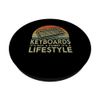 Retro Keyboards Lifestyle Keyboard Player PopSockets Adhesive PopGrip