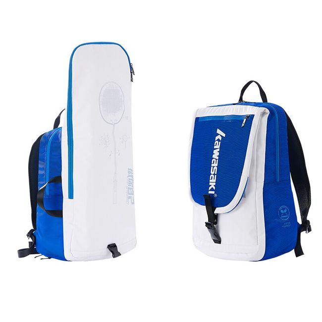 Kawasaki Large Capacity 2pcs-Pack Badminton Bag Tennis Backpack