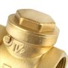 Non-Return Swing Brass Thread Brass DN40 Check Valve 232PSI Prevents Water Backflow