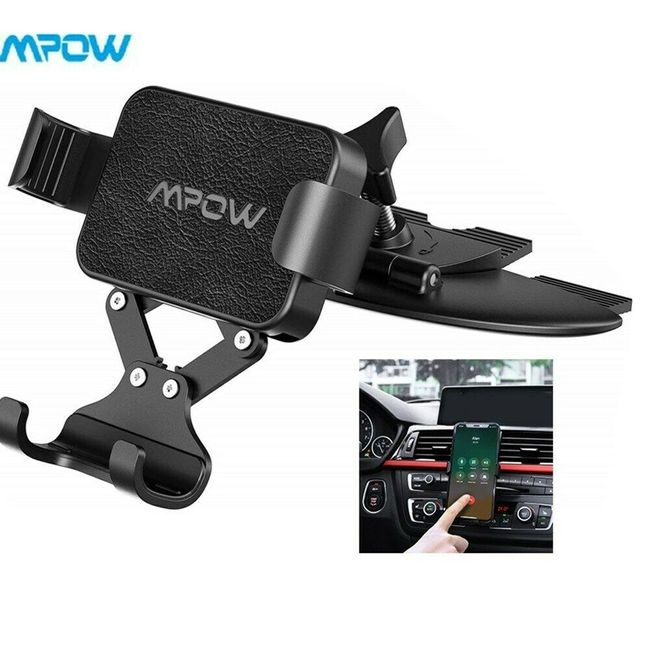Mpow Car Phone Mount Car CD Slot Gravity Mount Cradle Stand  for iPhone Samsung