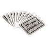 You Are Beautiful Stickers - Inspirational Sticker Pack