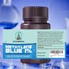 KITCHEMICLA Methylene Blue 1% Solution Lab-Grade, Formaldehyde-Free – (100mL)