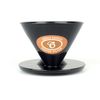 Size 1 Plastic Coffee Filter Dripper Cone by EDESIA ESPRESS
