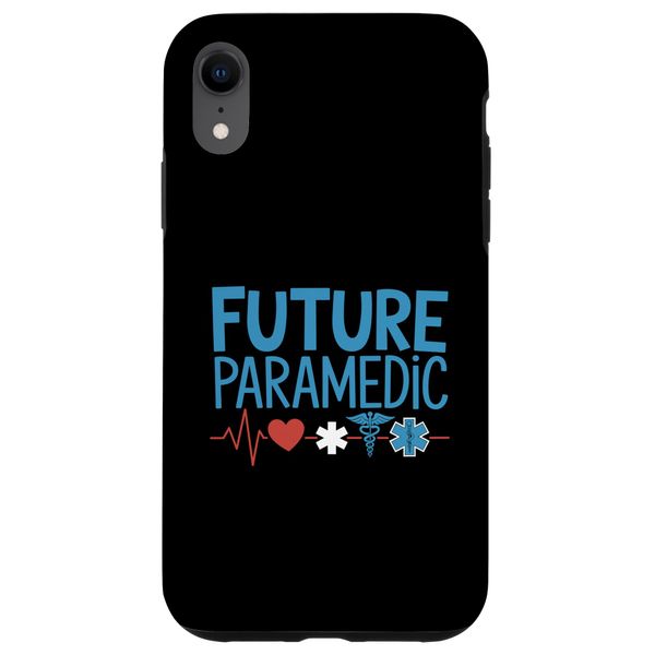 iPhone XR Future Paramedic, EMS EMT for Emergency First Aid Responder Case