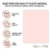 BRAWNA [ Upgraded Version ] Eyebrow Practice Stencil with Microblading Practice Skin | Microblading Template for Eyebrow Tattoo | Microblading Training Supplies | PMU Kit | 10 brow shapes