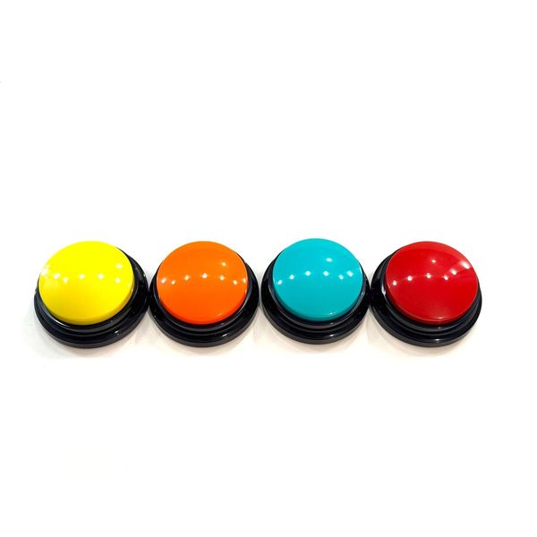 Dog training buttons recordable