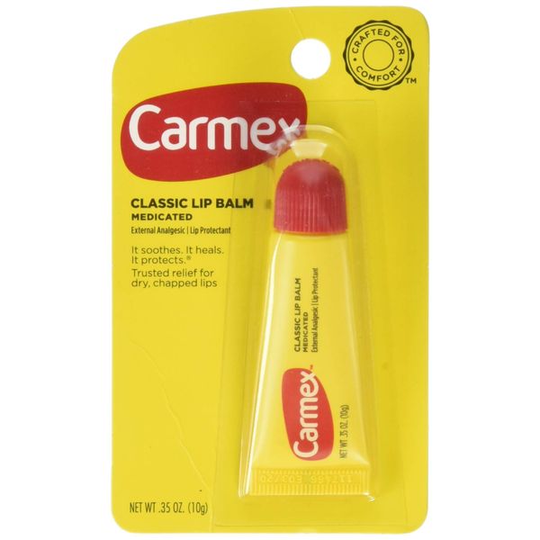 Carmex Classic Lip Balm, Medicated, 0.35 oz