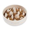 PiuPet Slow Feeder Dog Bowl (13 fl oz)