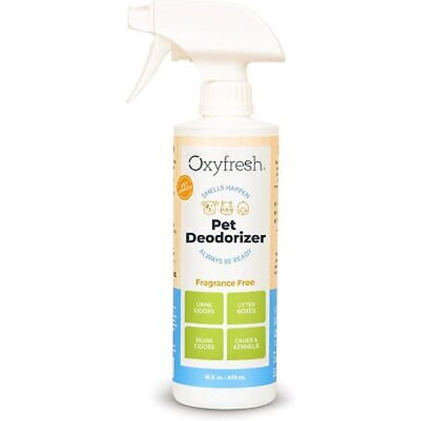 Oxyfresh Premium Pet Odor Eliminator – Say Deodorizing Spray, Dye-Free