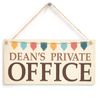 Personalised Office Sign - Custom Home Office Plaque