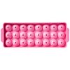 Hutzler Ice Ball Tray, 24 Balls, Pink