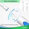 Toothbrush Heads Compatible with Most Braun Oral B, 10 Pack Professional Electric Toothbrush Replacement Heads Adults Precision Clean Brush Heads Refills