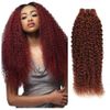 Ustar Auburn#33 Jerry Curly 100% Human Hair