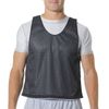 A4 Mens Lacrosse Reversible Practice Jersey, 3XL, Black/White