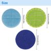 6 PCS Microfiber Mop Replacement Pads Reusable Cleaning Mat For Hardwood Floors