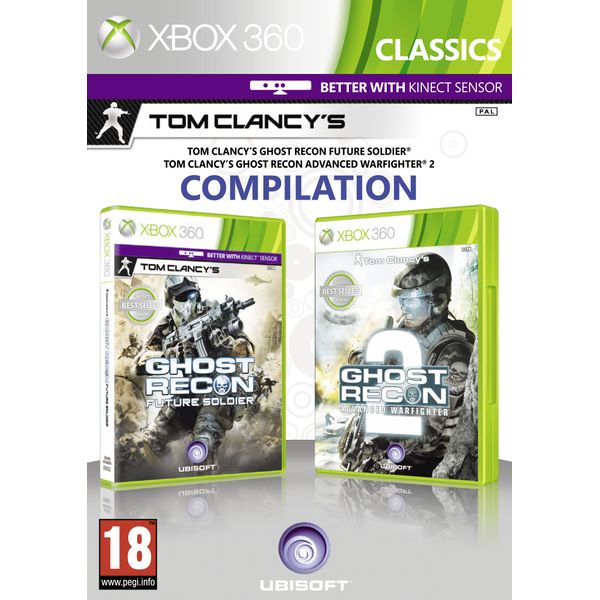 Tom Clancy's Ghost Recon Double Pack- Includes Ghost Recon Future Soldier & Advanced Warfighter 2 (Xbox 360)