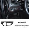 Carbon Steering Wheel Center Console Interior Trim Covers Kit for Challenger 15+