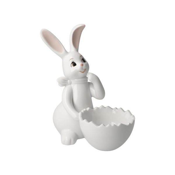 Goebel Hase mit Schale Cute Girl - Figur Snow White