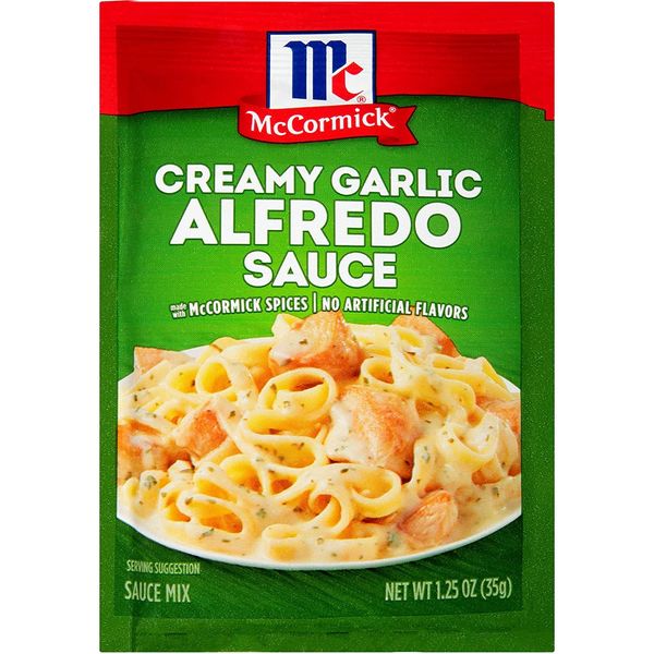 McCormick Creamy Garlic ALFREDO Sauce Mix 1.25oz (18 Packets)