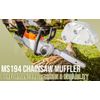 For Stihl MS194 Model MS193 MS201t Muffler Mod Chainsaws Muffler #1137 140 0609