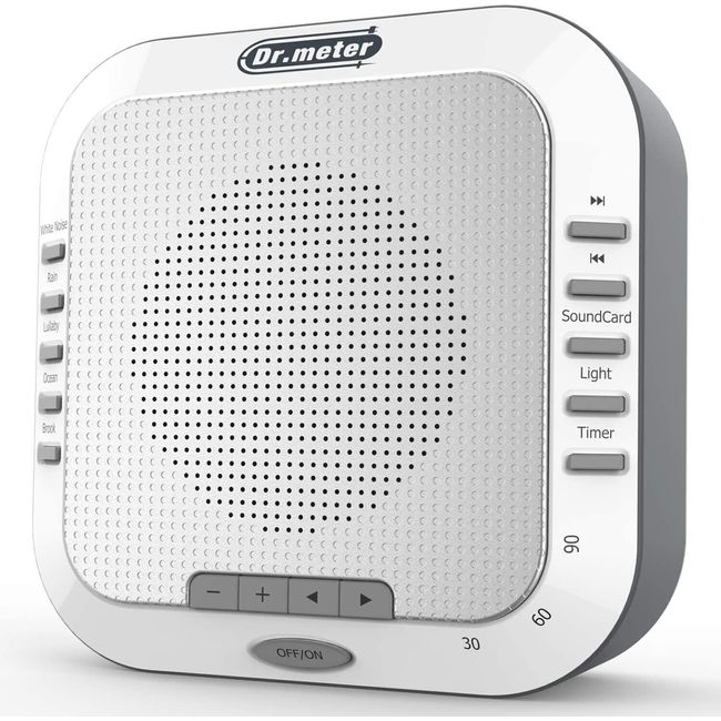 Dr.meter White Noise Machine with 5 Nature Sounds,model # dsm01,sp603a