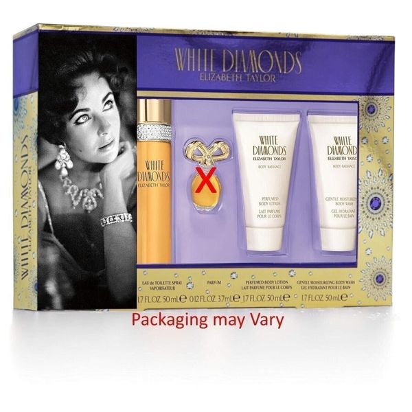 Elizabeth Taylor White Diamonds Women's Perfume Gift Set - Missing Perfume