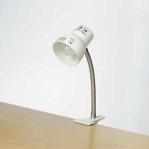 ELPA SPOT-BLNE17C(PW) Clip Light, Desk Light, Indirect Lighting E17, Approx. 7.9 inches (200 mm), Approx. 5.9 ft (1.5 m), Pearl White