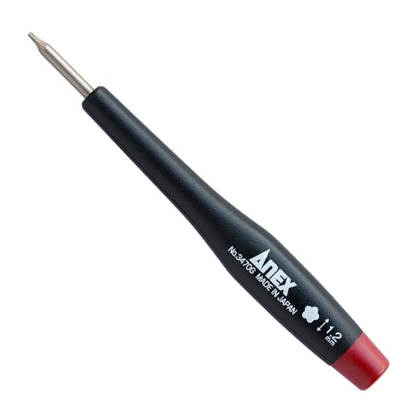 ANEX No.3470-G Special Precision Screwdriver, 5-Pointed Star, 0.05 Inches (1.2 mm)