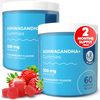 (2 Pack) Ashwagandha Gummies for Calm, Relaxation, Immune Support | (120 Count)