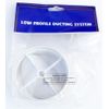 100mm In-line Extractor Fan Vent Back Draught Shutter With One Spring And Two Flaps