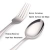 Silverware Set, 20-Piece Stainless Steel Flatware set, Tableware Cutlery Set ...