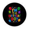 I'm The Birthday Boy Master Builder Building Bricks Blocks PopSockets Adhesive PopGrip
