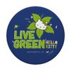 Live Green - Hello Kitty - Sanrio PopSockets Swappable PopGrip
