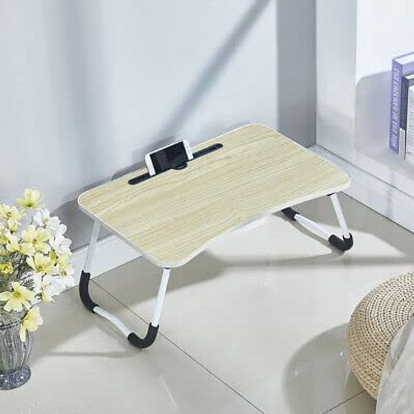 TRTO Laptop Table Stand Folding Desk Bed Computer Study Adjustable Portable Sofa Tray