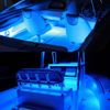 Blue LED Rock Round Button Lights For Truck Eagle Eye Side Marker Lights Lamp