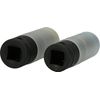 KS Tools 515.0989 SlimPOWER Alloy rim impact socket set, 2 pcs, 1/2"