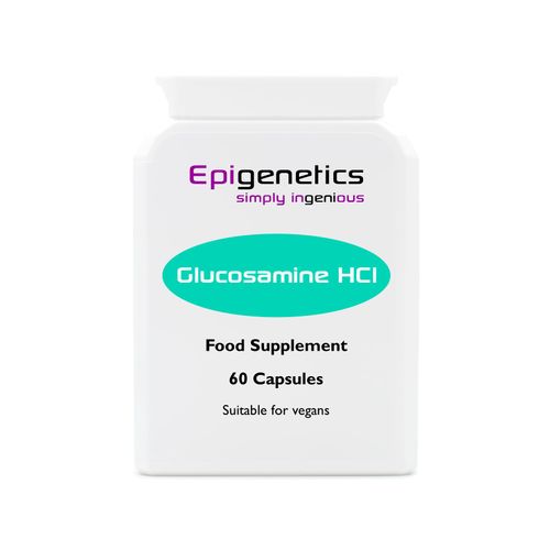 Glucosamine HCl, D-Glucosamine 465mg | 60 Capsules, Vegan Friendly UK Made, 1 Capsule Daily, (2 Month Supply) | Natural, No Artificial Binders Or Fillers